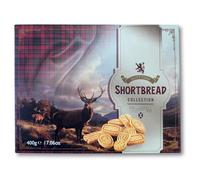The Luxury Scottish Shortbread Collection 400g by Crafted Gift Co. - Premium Selection - Traditional Christmas Biscuit Gift - Product of Scotland