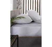 The Lyndon Company 200 Thread Count Sateen Housewife Pillowcase Pair In White White One Size