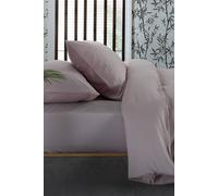 The Lyndon Company 200 Thread Count Sateen Oxford Pillowcase | In Pink Pink One Size