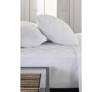 The Lyndon Company Anti Allergy Quilted Mattress Protector | Deyongs 1846 In White White