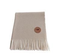 The Lyndon Company. Arcadia Throw Colour Doeskin 130x170cm