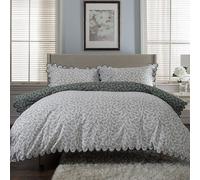 The Lyndon Company Ashling Garden Duvet Set Green