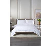 The Lyndon Company Boutique Hotel Hampstead 200 Thread Count Cotton Duvet Cover Set in Stone | Size: King The Lyndon Company Stone King