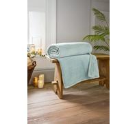 The Lyndon Company Coco Luxury Extra Large Thick Warm Supersoft Cozy Throw 140X180Cm In Light Blue Light Blue 140cm x 180cm