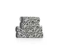 The Lyndon Company Lacy Connection 100% Cotton 550gsm Hand Towel, Bath Towel, Sheet Towel - Absorbent, Soft, Durable, Quick-Dry, Hotel Quality, Bathroom Essentials, Luxury Towels - BLACK