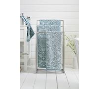 The Lyndon Company Lacy Connection Extrasoft 100% Cotton Towels Luxury Highly Absorbent In Blue Blue Hand Towel