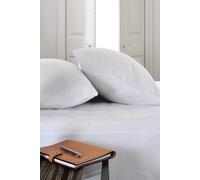 The Lyndon Company Luxury Cotton Quilted Matress Protector | Deyongs 1846 In White White Single
