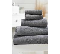 The Lyndon Company Luxury Premium Heavy Quality Egyptian Spa Super Soft Bathroom Towels In Charcoal Charcoal