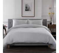 The Lyndon Company St Quentin Grey Duvet Cover Set - SINGLE, GREY