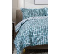 The Lyndon Company Tulle Extrasoft 100% Cotton Breathable Duvet Cover Set in Duck Egg Blue | Size: King The Lyndon Company Duck Egg Blue King