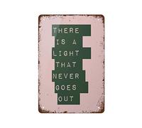 The Lyric Poster Metal Tin Sign There Is A Light That Never Goes Out Creative Tin Sign Skeleton Funny Novelty Metal Sign Vintage Wall Decor For Home Door Bar Restaurant Cafe Office Shop Club 8x12 Inch