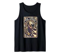 The Lyrids Meteor Shower Art Nouveau Harp Goddess Tank Top