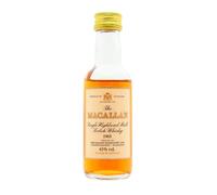The Macallan - 18 year old 1981 Release Sherry Oak Highland Single Malt Scotch 1963 Whisky 5cl 43% ABV Miniature