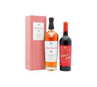 The Macallan - 18 year old 2026 Release Double Cask Highland Single Malt Scotch Whisky 70cl + 75cl 43% ABV Valdespino Vermouth Cocktail Bundle