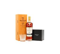 The Macallan - 25 year old 2023 Release Sherry Oak Highland Single Malt Scotch Whisky 70cl 43% ABV (Includes Lalique Whisky Tumbler)