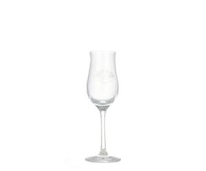 The Macallan Macalln Premium Stemmed Tasting Glass - Crystal-Clear Tulip Design for Wine, Spirits & Liqueurs - Elegant 6 oz Glassware with Etched Emblem - Ideal for Tastings & Gifts