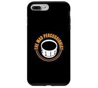 The Mad Percussionist Funny Drum Players Drummer Musician Case for iPhone 7 Plus/8 Plus