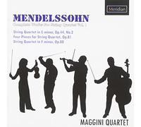 The Maggini Quartet – Mendelssohn: Complete Works for String Quartet Vol. 1 – Meridian