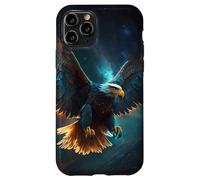 The magic eagle in the starry hight sky Case for iPhone 11 Pro