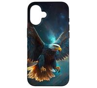 The magic eagle in the starry hight sky Case for iPhone 16