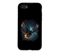 The magic eagle in the starry hight sky Case for iPhone SE (2020) / 7/8
