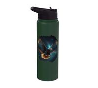 The Magic Eagle in the Starry Hight Sky Stainless Steel Insulated Water Bottle