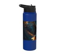 The Magic Eagle in the Starry Hight Sky Stainless Steel Insulated Water Bottle