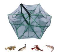 The Magic Foldable Fishing Trap, 2024 New The Magic Fishing Trap Fishing Kit, Fishing Net for Minnow Fish Shrimp Crawfish Crab (A)