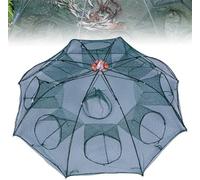 The Magic Foldable Fishing Trap, Folding Fishing Net,Folded Fishing Bait Traps,The Magic FishingTrap Fish-ing Kits,Minnow Traps for Fish-ing (10 Holes)