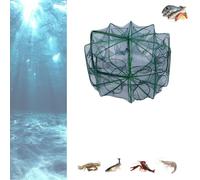 The Magic Foldable Fishing Trap Net, 2025 Premium The Magic Fishing Trap Fishing-Kits, a Variety of Number Holes to Choose from for Crab Crayfish Fish Minnow Shrimp (20 Holes)