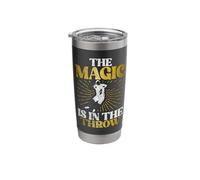 The Magic is in The Throw Shot Put Stainless Steel Insulated Tumbler