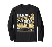The Magic Of Movement The Art Of Animation Animation Sketch Long Sleeve T-Shirt