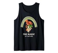The Magic of Nature Rainbow Mushroom Graphic Tank Top