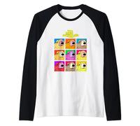 The Magic Roundabout Dougal Pop Art Raglan Baseball Tee