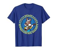 The Magic Roundabout Dylan Appreciation Society T-Shirt, Men, Royal Blue, X-Large