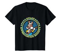 The Magic Roundabout Dylan Appreciation Society T-Shirt, Youth, Black, Medium