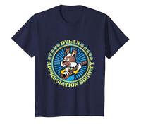 The Magic Roundabout Dylan Appreciation Society T-Shirt, Youth, Navy Blue, X-Small