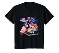The Magic Roundabout Ermintrude & Dougal Hello Handsome T-Shirt, Youth, Black, 2T