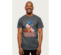 The Magic Roundabout Men's Ermintrude Cheeky Thing T-Shirt in Charcoal | Size: Small The Magic Roundabout Charcoal S