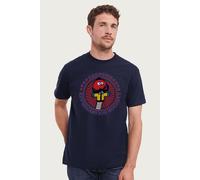 The Magic Roundabout Men's Zebedee Appreciation Society T-Shirt in Navy | Size: Large The Magic Roundabout Navy L