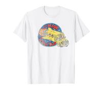The Magic School Bus Vintage Distressed Bus Logo Cartoon T-Shirt