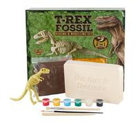 The Magic Toy Shop 2-In-1 Dinosaur Excavation And Modelling Kit For Kids Fossil Digging Science Toy