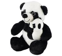The Magic Toy Shop 9" Plush Super Soft Panda Toy Seating Stuffed Teddy Wild Animal Cuddly Toy