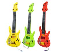 The Magic Toy Shop Childs Kids 19" Acoustic Rock Guitar Toy Musical Instrument with Guitar Pick