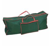 The Magic Toy Shop Christmas Tree Bag Storage Sack with Handles Zips Side Pocket Xmas Decoration