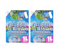 The Magic Toy Shop Concentrated Bubble Blow Solution Refill High Strength 80Ml Fluid Makes 2 Litre