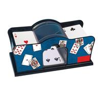 The Magic Toy Shop Electric Card Shuffler Machine - Easy to Use, Lightweight & Durable, Handles Up to 302 Cards, Perfect for Poker, Texas Hold 'Em, Blackjack, Great Poker & Casino Gifts