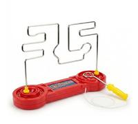 The Magic Toy Shop Electronic Beat The Buzz Wire Game - Steady Hand Skill Challenge & Nerve Test - Retro Arcade Party & Family Fun Stocking Filler, Dexterity Toy for Kids & Adults