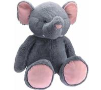 The Magic Toy Shop Jumbo Elephant Soft Toy - 40 Inch Giant Stuffed Animal - Large Grey Plush Teddy for Kids & Adults, Cuddly Toy