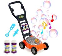 The Magic Toy Shop Kids Bubble Mower Bubble Machine Bubble Blowing Toy Lawnmower Outdoor Toys